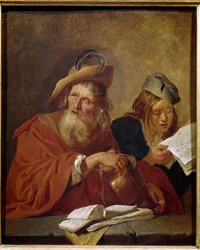 Joueur de guitare (musicien borgne)