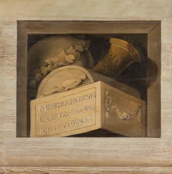 Tombe avec inscription