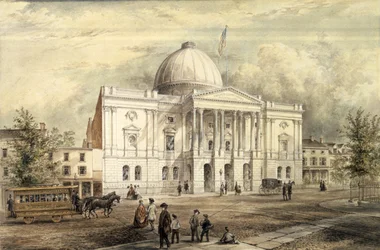 Palais de justice du comté, Brooklyn, 1863