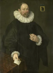 Portrait de Paulus Cornelisz van Beresteyn (1548-1625), bourgmestre de Delft