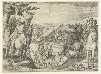 Combat de cavaliers (De ruiterschool)