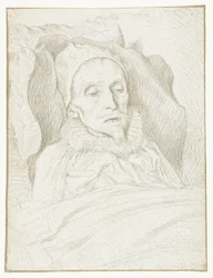 Portrait du Prince Maurice sur son lit de mort