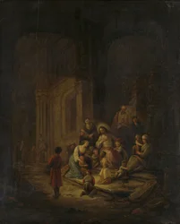 Le Christ bénit les petits enfants