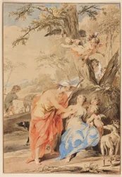 Jupiter et Mnémosyne