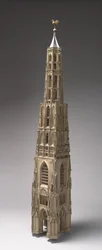 Maquette de la tour inachevée de la Nieuwe Kerk