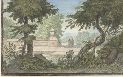 Paysage arcadien