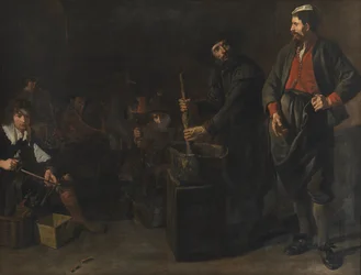 Une usine de verre et de corail