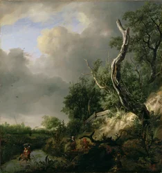 Les dunes près de Haarlem