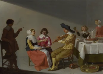 Une fête musicale, 1631