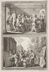 Zeuxis et Parrhasius