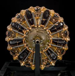 Jacobs Pratt & Whitney Wasp Jr. R-985-AN5, moteur radial 9, vers 1940