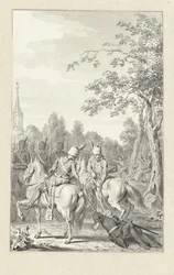 Cluwer maltraité par les hussards prussiens
