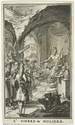 Molière devant les juges de Pluton