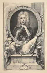 Portrait de Charles Mordaunt, comte de Peterborough, illustration de 