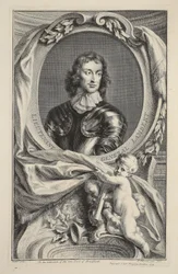 Portrait du Lt Général Lambert, illustration de 