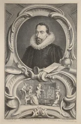 Portrait de Sir Francis Walsingham, illustration de 