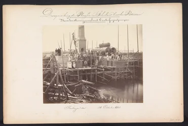 Station de pompage à Kralingen, 26 octobre 1868