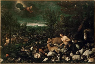 Adam reproché (peinture sur toile)