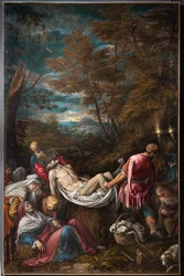 Enterrement du corps du Christ