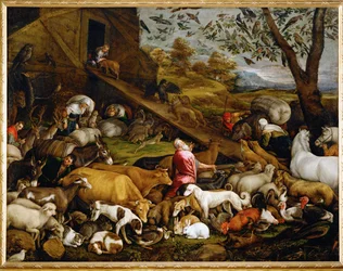 Les animaux entrent dans l