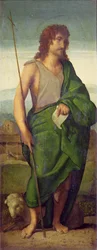 Saint Jean-Baptiste (huile sur panneau)