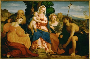 La Vierge Marie avec l
