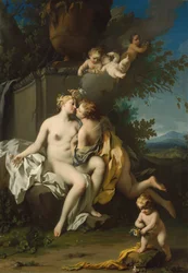 Flore et Zéphyr, années 1730