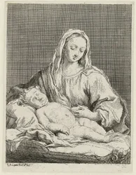 Marie avec enfant