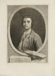 Portrait du chanteur Farinelli Carlo Broschi 1705-1782, 1735
