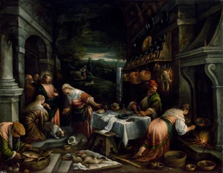 Le Christ dans la maison de Marie, Marthe et Lazare