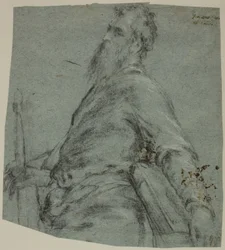 Étude de figure en demi-longueur pour Saint Paul