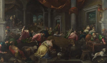 La Purification du Temple, vers 1580