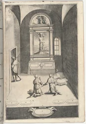 Chapelle de Saint Sébastien (Cappella di San Sebastiano) [plaque N]