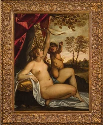 Vénus désarmant Cupidon