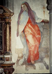 Annonciation. (détail)