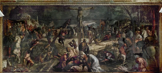Crucifixion (huile sur toile)