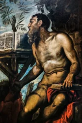 Saint André et Saint Jérôme, vers 1551-52 (huile sur toile)