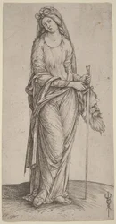 Judith tenant la tête d