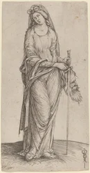 Judith tenant la tête d