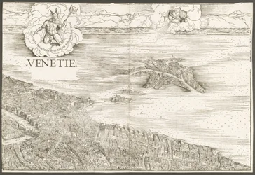 Vue de Venise [bloc central supérieur]