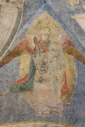 Allégorie de la forteresse, détail de la voûte