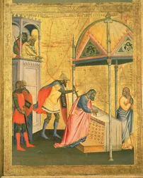Le Martyre de Saint Matthieu, du Retable de Saint Matthieu et Scènes de sa vie, vers 1367-70