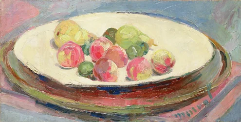 Nature morte avec Pêches et Poires