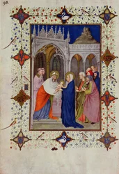 Heures de Notre-Dame : None, La Présentation au Temple, des 