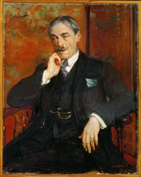Paul Valery, poète (peinture sur toile)