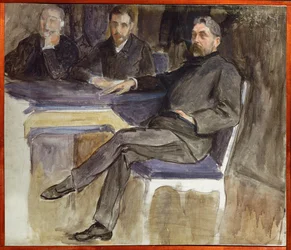 Stéphane Mallarme, poète (peinture sur toile)