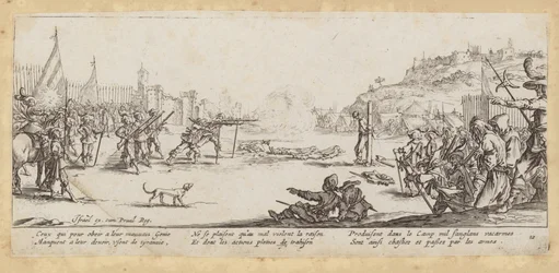 Les misères et les malheurs de la guerre (gravure)