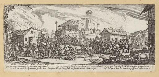 Les misères et les malheurs de la guerre (gravure)