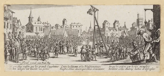 Les misères et les malheurs de la guerre (gravure)