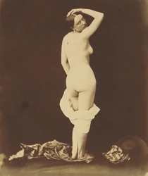 Nu, vers 1850